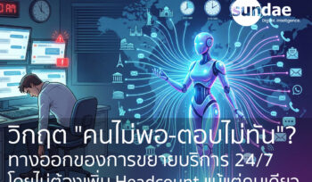 วิกฤต "คนไม่พอ-ตอบไม่ทัน"? ทางออกของการขยายบริการ 24/7 โดยไม่ต้องเพิ่ม Headcount แม้แต่คนเดียว
