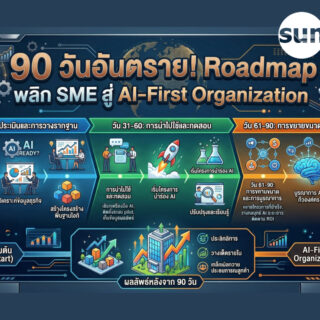 90 วันอันตราย! Roadmap พลิก SME สู่ AI-First Organization