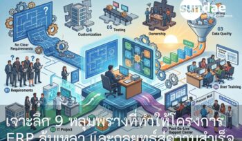เจาะลึก 9 หลุมพรางที่ทำให้โครงการ ERP ล้มเหลว และกลยุทธ์สู่ความสำเร็จ