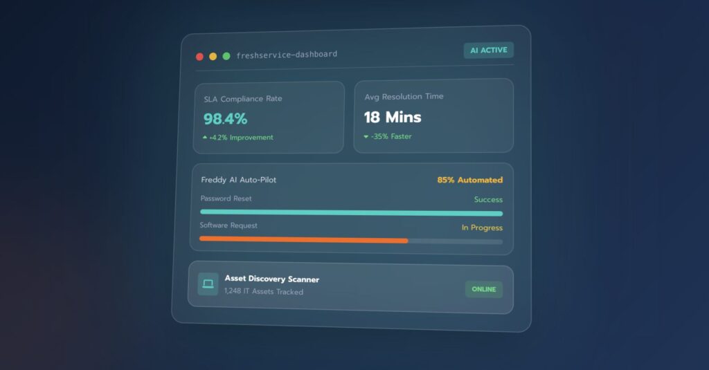 ยกระดับระบบ IT Support สู่มาตรฐานสากลด้วย Freshworks