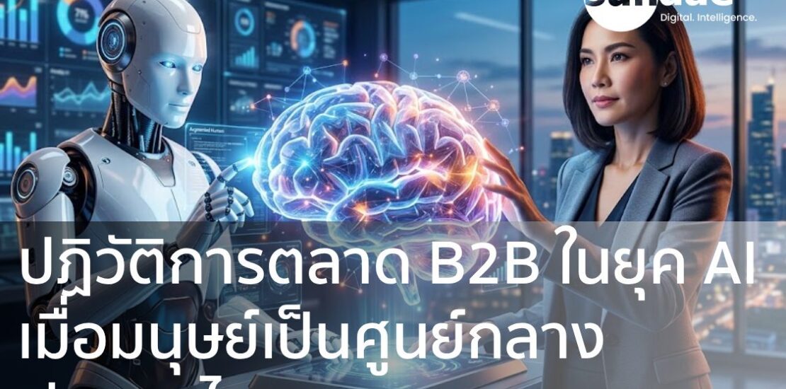 การตลาด B2B ด้วย AI ตามแนวคิด Marketing 7.0 Article