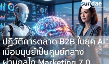 การตลาด B2B ด้วย AI ตามแนวคิด Marketing 7.0 Article
