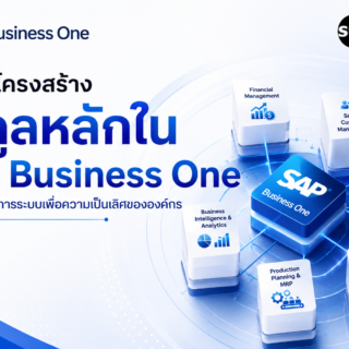 เจาะลึกโครงสร้างโมดูลหลักใน SAP Business One กับการบูรณาการระบบเพื่อความเป็นเลิศขององค์กร