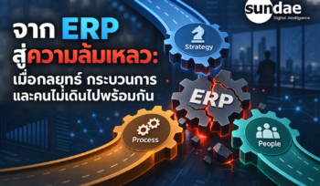 จาก ERP สู่ความล้มเหลว: เมื่อกลยุทธ์ กระบวนการ และคนไม่เดินไปพร้อมกัน