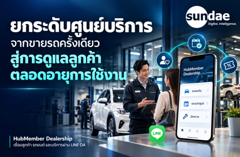 ยกระดับศูนย์บริการ จากขายรถครั้งเดียว สู่การดูแลลูกค้าตลอดอายุการใช้งาน